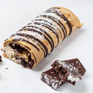 Piadina sottile farcita con Bounty