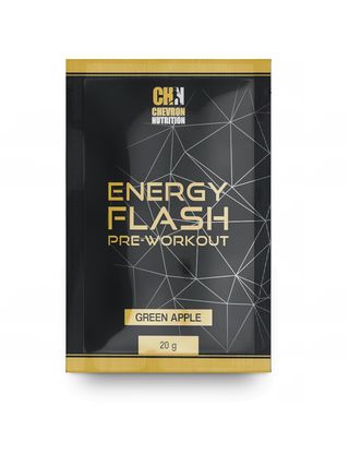 Energy Flash Preworkout - Măr verde, 20g