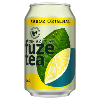Fuze Tea Limon Zero Sabor Original Lata 330ml