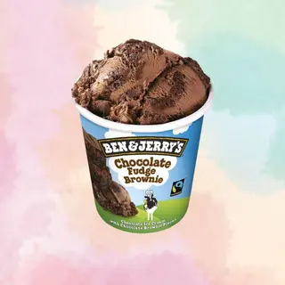 B&J's Barattolo Gelato Chocolate Fudge Brownie