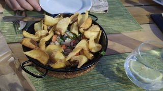 Pica-Pau com Batata Frita