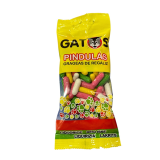 gatos pindulas grageas de regaliz 