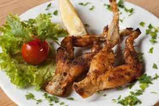 Żabie udka z sezamem