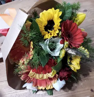 Bouquet laurea fiori misti