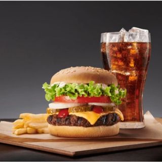 Menú Hamburguesa doble 