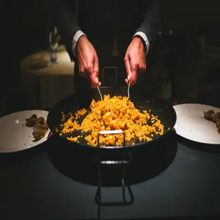 Arroz Seco Con Rape Y Almejas (2 Personas)