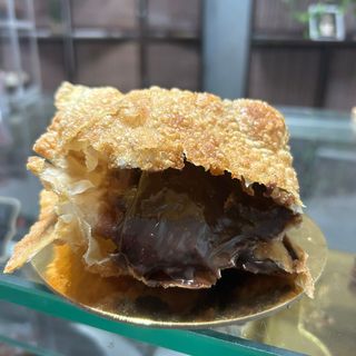 Pastel de brigadeiro 