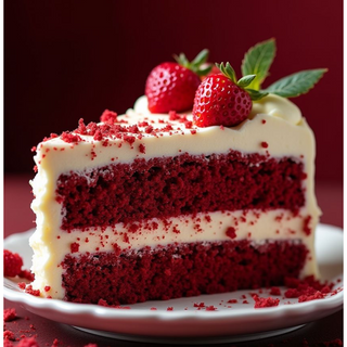 Red velvet com relleno de creamcheese 