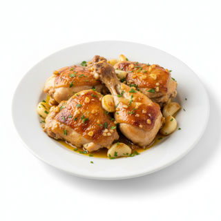 Pollo Al Ajillo (Ración)