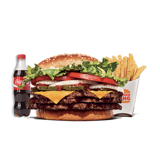 Menu Triple Whopper Cheese