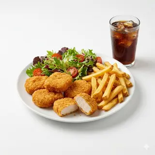 Menú Nuggets (6 Uds.)