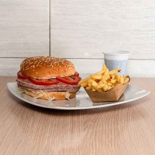 02. Menù doppio cheese burger