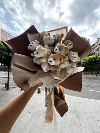 Teddy bear delight bouquet