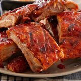 41.Costilla Asada Con Salsa Barbacoa