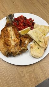 Филе от пъстърва по средиземноморски