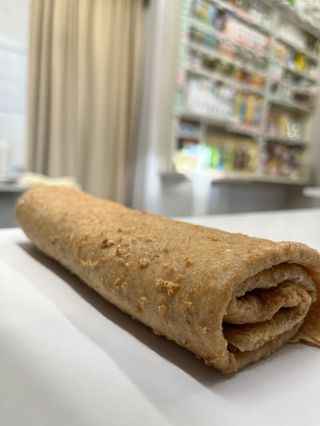 Integralna palačinka sa belim kremom sa steviom 