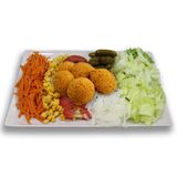 Ensalada  de falafel 