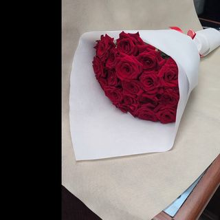 bouquet fleurs rouge 