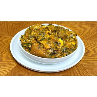 Seafood Ogbono + Titus