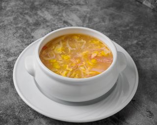 Sopa de Cangrejo y Maiz