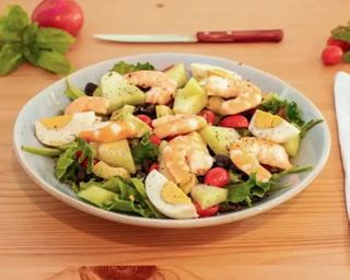Salada de Camarão