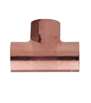 (008363) T-komad 22x18x22 bakar Frabo RR5130