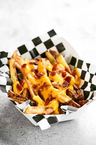 Fries, Bacon and Cheese
