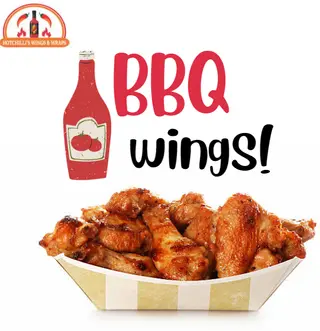 Menu BBQ Chicken Wings 