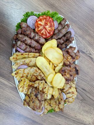 Veliki roštilj oval