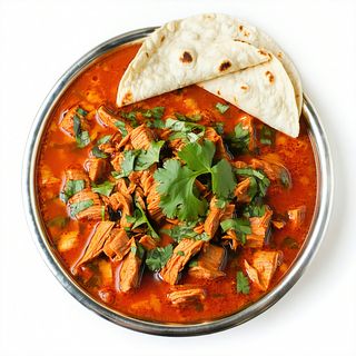 Cazuela De Cochinita Pibil Con Tortillas