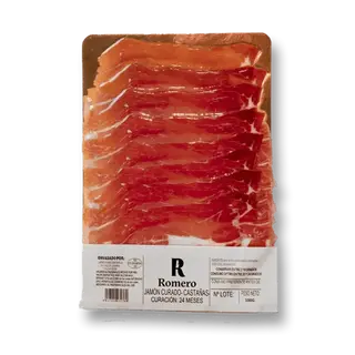 Jamón Serrano De Castañas, Curación 24 Meses, Loncheado, 65 Gr.