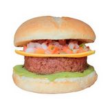 Veggie mexican burger