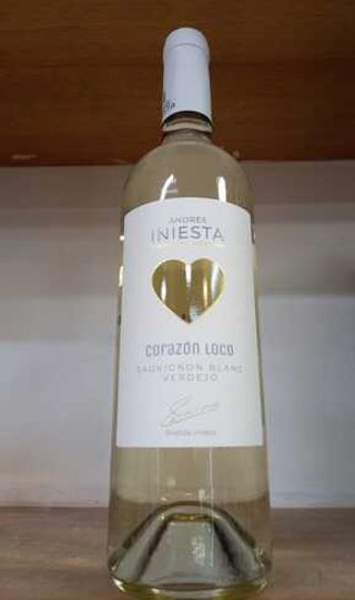Vino Corazón Loco Blanco Andres Iniesta (75 Cl.)