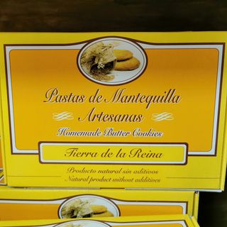 Pastas de  Mantequilla Artesanas Caja Pequeña