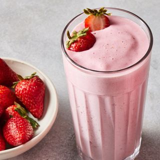 Batido de fruta con 20 gramos de proteína