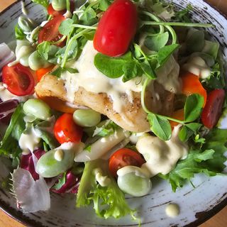 Sałata z grillowanym kurczakiem