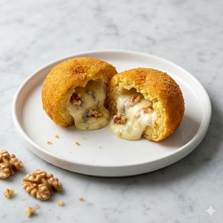 Arancina mascarpone noci e gorgonzola