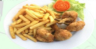 136. Bolas De Pollo Con Patatas
