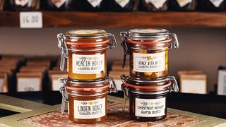 ცაცხვის თაფლი 160 გრ სუვენირული