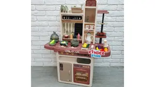 Игровой набор кухня 65 предметов высота 93,5 см ширина 71 см длина 28,