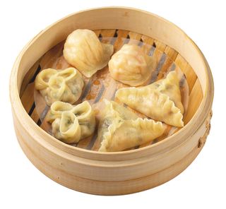 Сет из дамплингов с морепродуктами (400г)