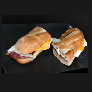Baguete de Bacon