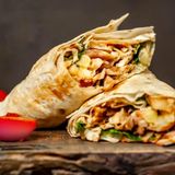 სტანდარტული შაურმა ქათმის ხორცით