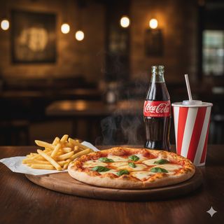 Menú 2 Pizza Medianas