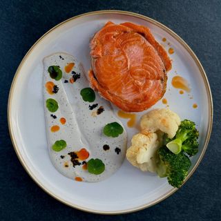 Стейк із лосося