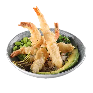 Sushi Bowl z Krewetkami w Tempurze 4szt./200g