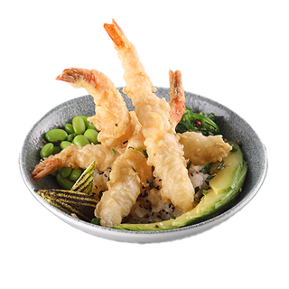  Sushi Bowl z Krewetkami w Tempurze 4szt./200g
