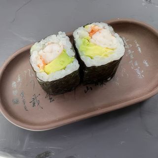 Maki Gamba Con Aguacate (8 Uds.)