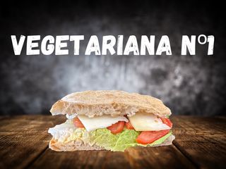 1-. Vegetariana Schiacciata 1