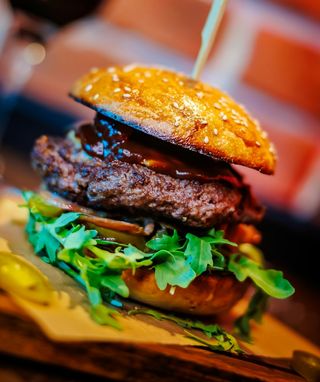 Pepper Jack Burger